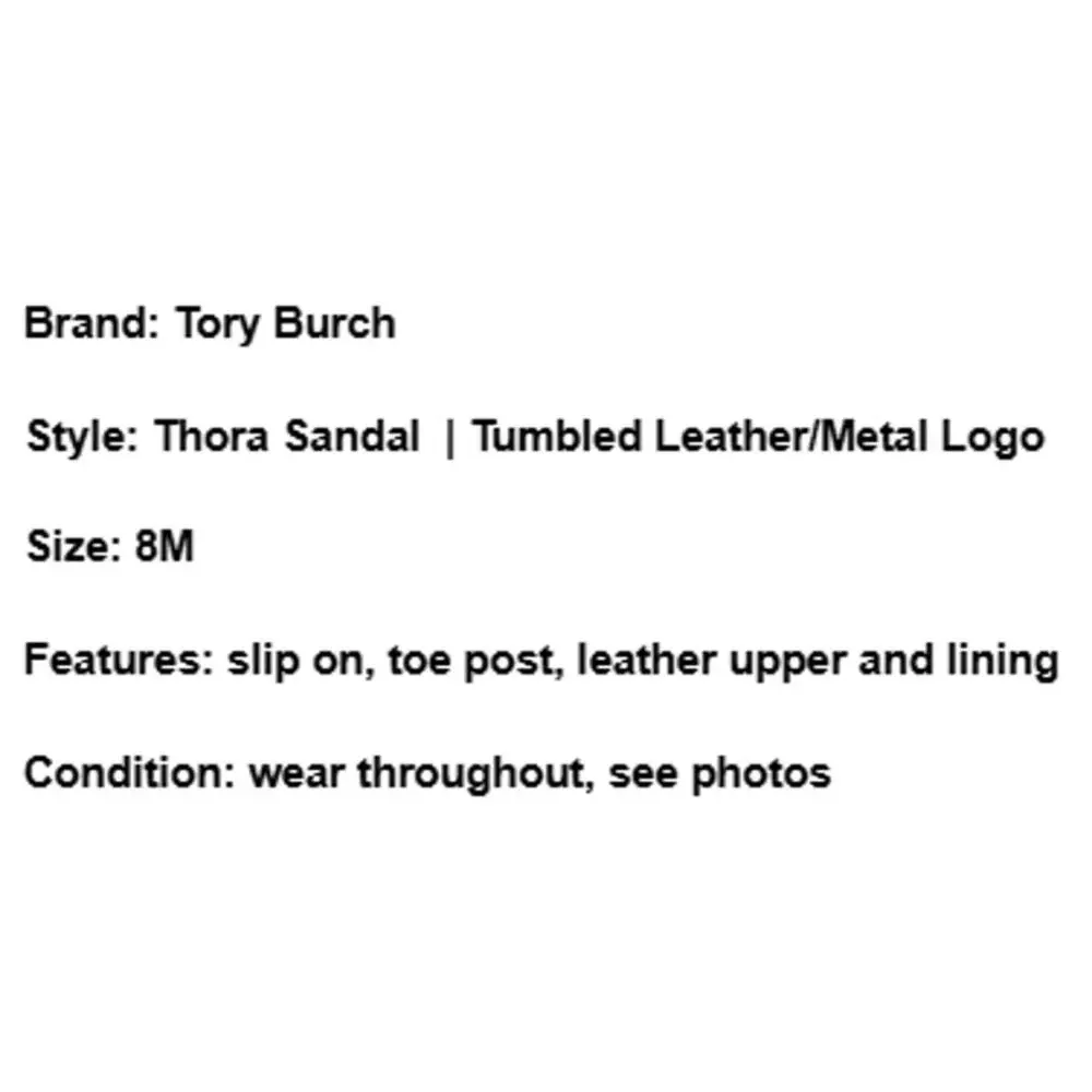 Tory Burch Thora Sandal Flip Flop Thong Logo Snake Quiet Luxury Resort Old Money
